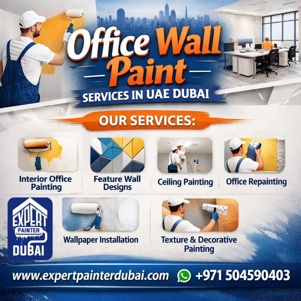 Office Wall Paint Services in UAE Dubai