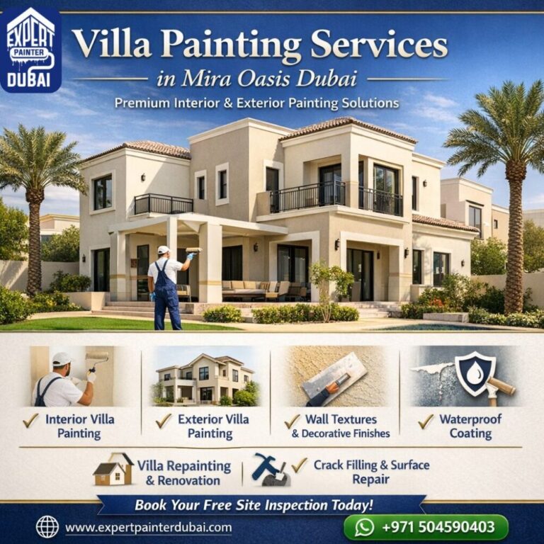 Villa Painting Services in Mira Oasis Dubai