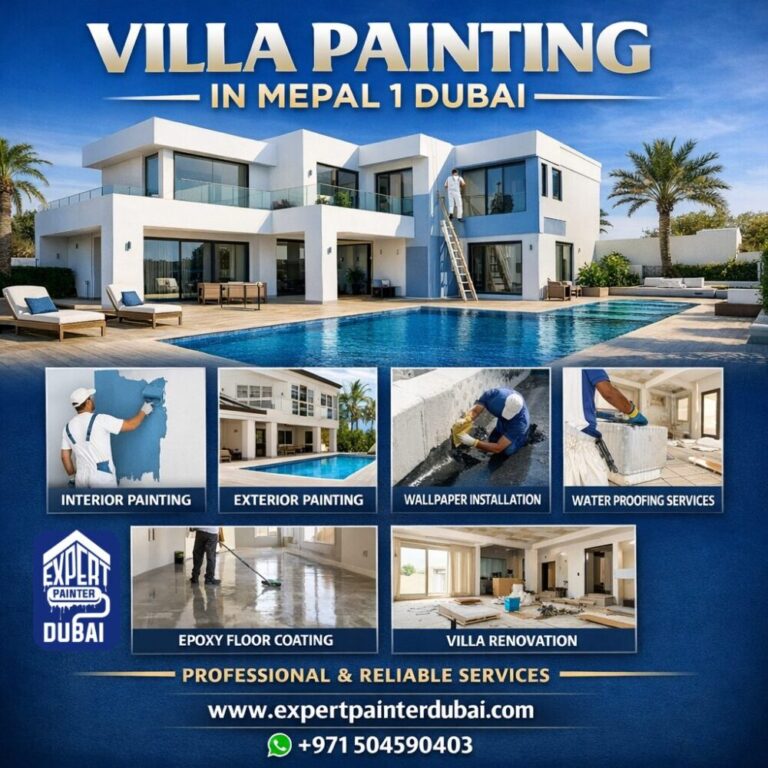 Villa Painting in Mepal 1 Dubai