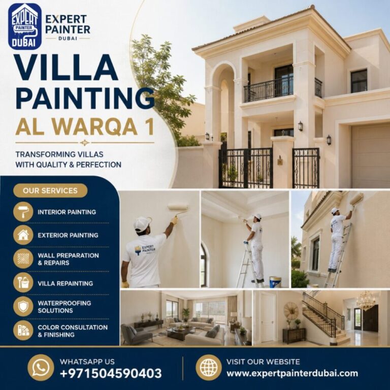 Villa Painting Al warqa 1