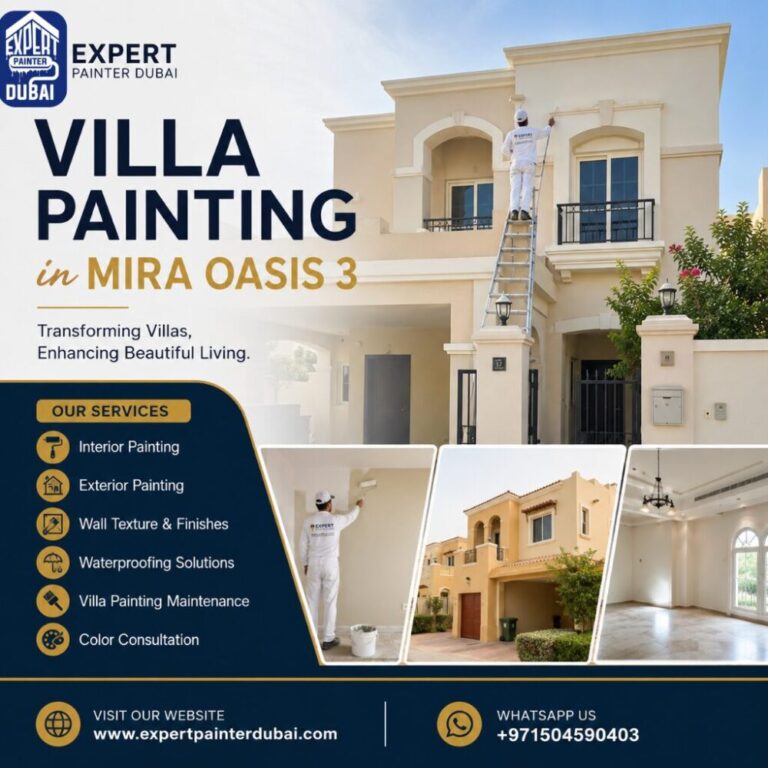 Villa Painting in Mira Oasis 3