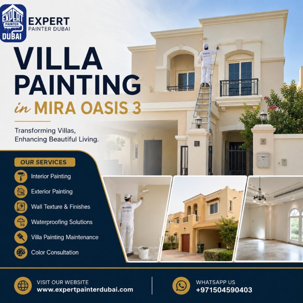 Villa Painting in Mira Oasis 3