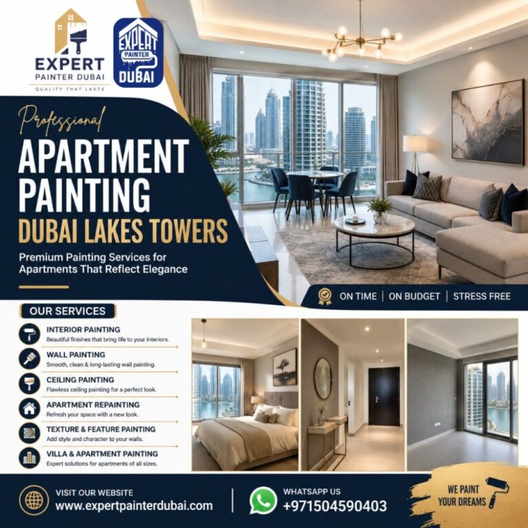 Apartment Painting Dubai Lakes Towers
