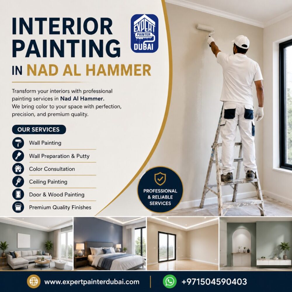 Interior Painting in Nad Al Hammer