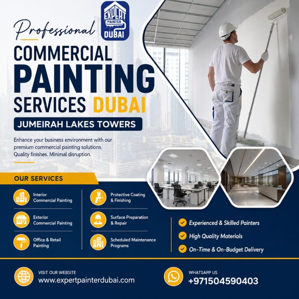 Commercial Painting Services Dubai Jumeirah Lakes Towers