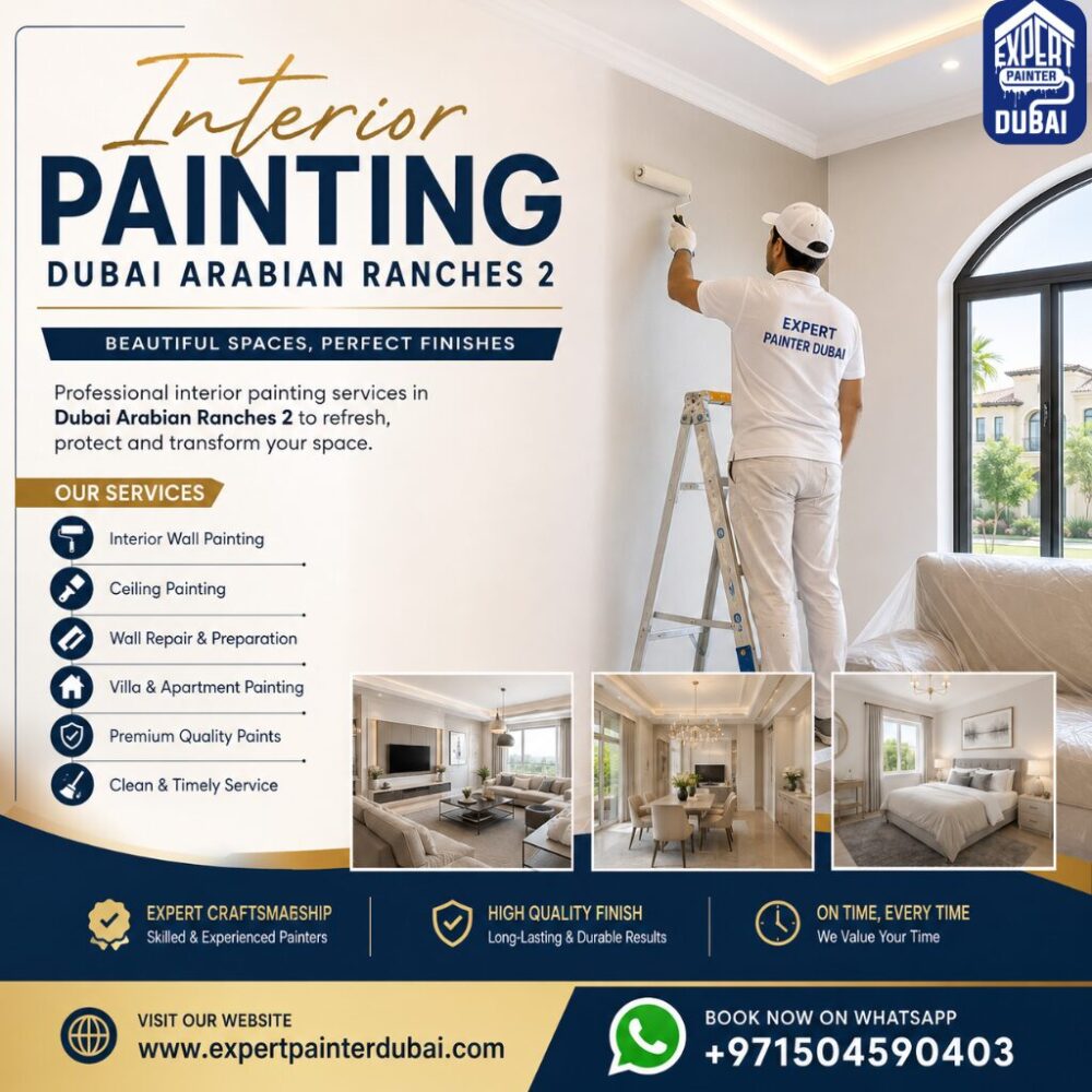 Interior Painting Dubai Arabian Ranches 2