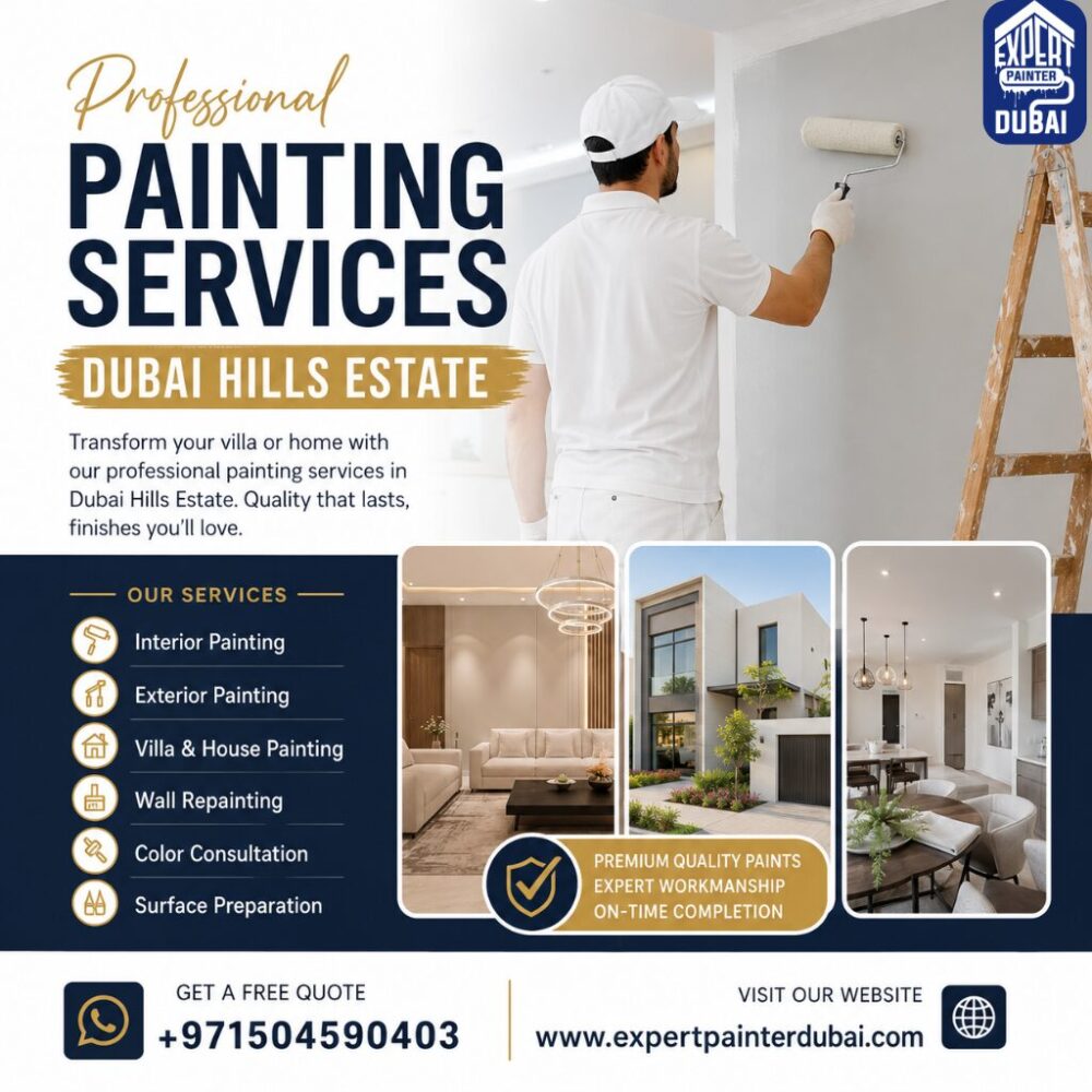 Painting Services Dubai Hills Estate