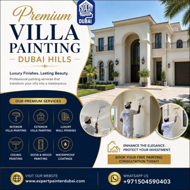 Premium Villa Painting Dubai Hills
