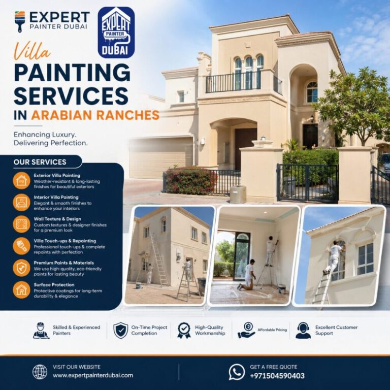 Villa Painting Services in Arabian Ranches