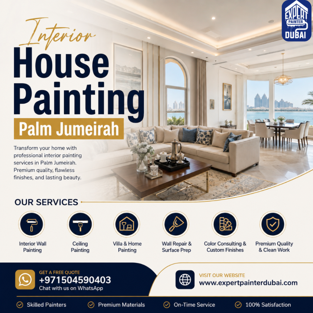 Interior House Painting Palm Jumeirah