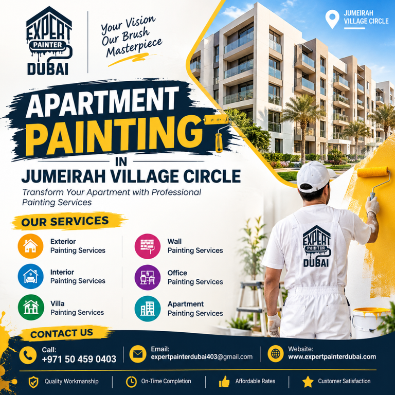 Apartment Painting in Jumeirah Village Circle