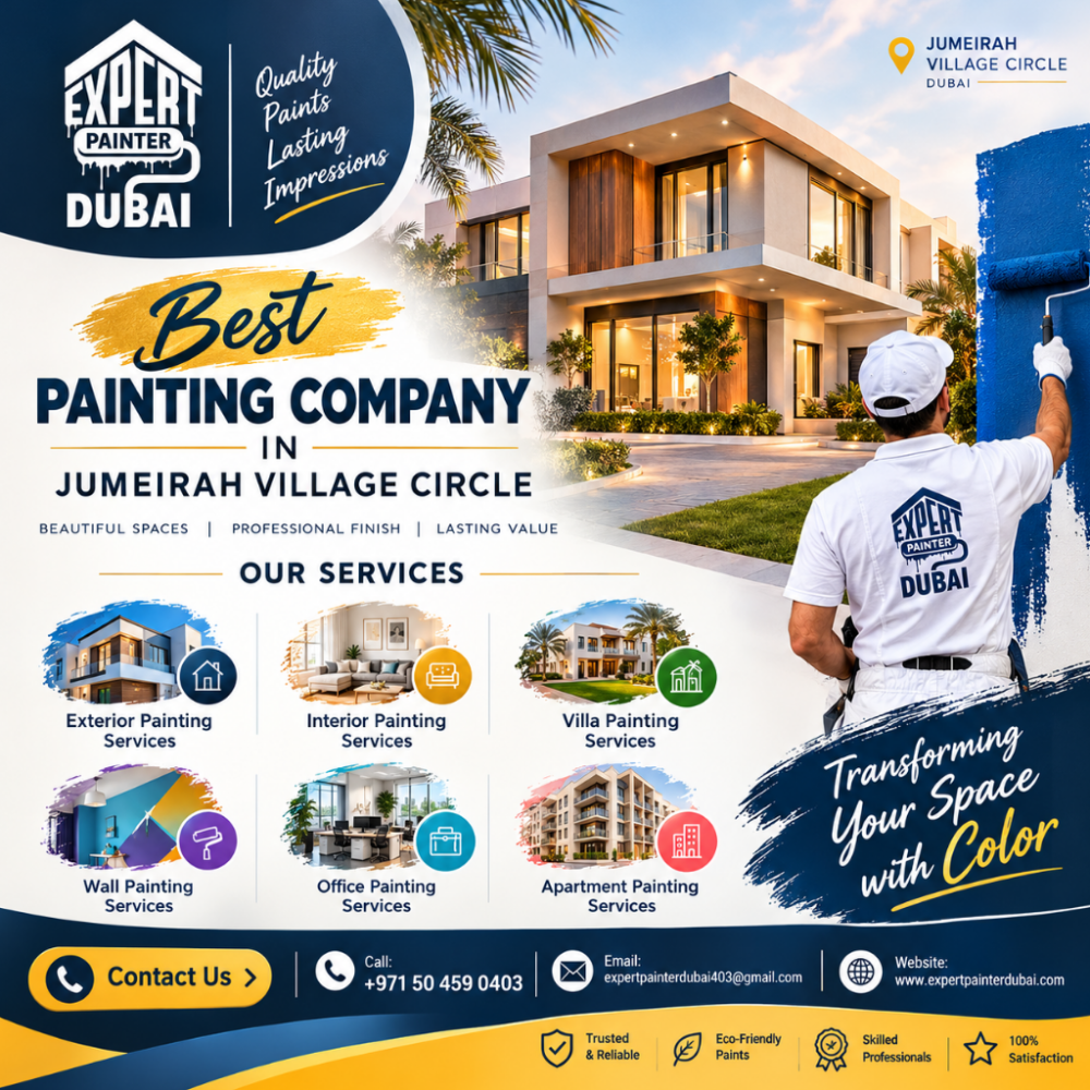 Best Painting Company in Jumeirah Village Circle