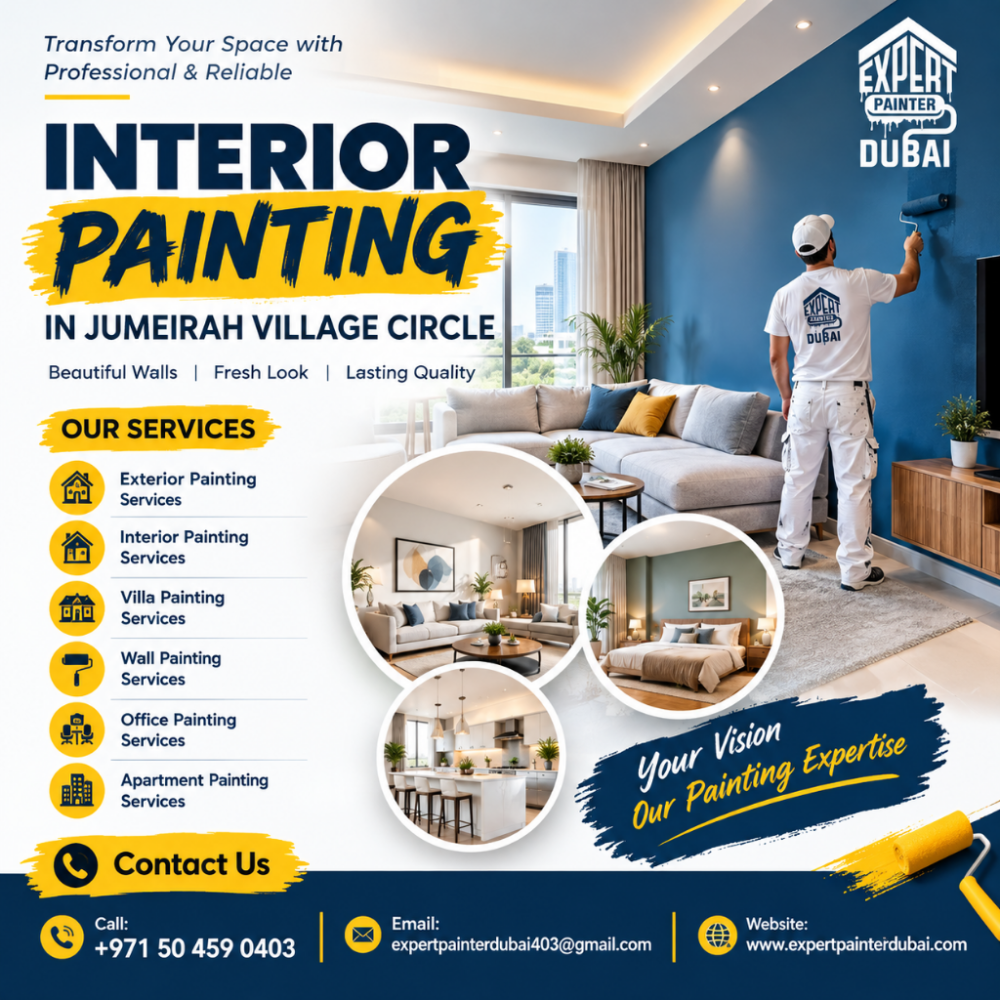 Interior Painting in Jumeirah Village Circle