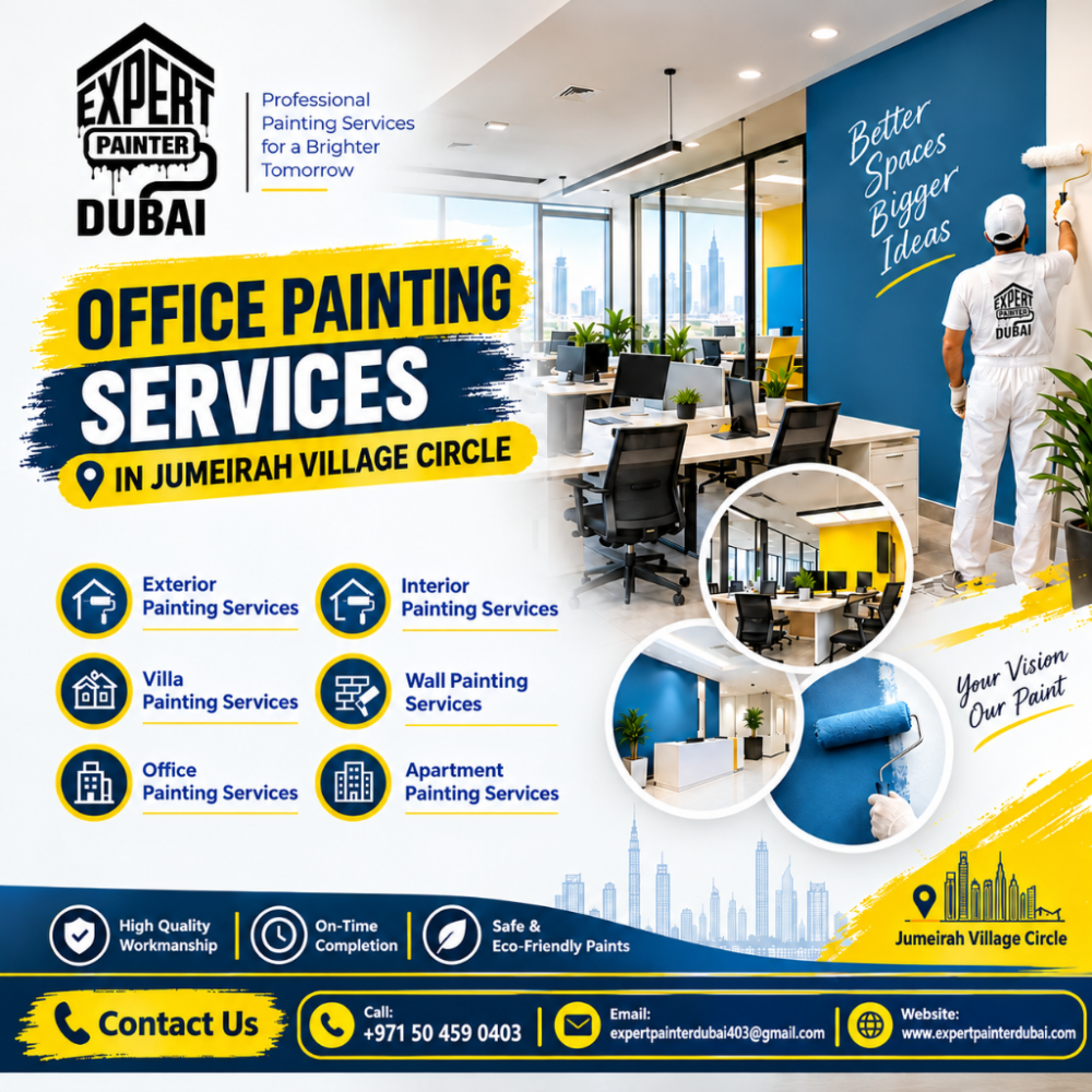 Office Painting Services in Jumeirah Village Circle