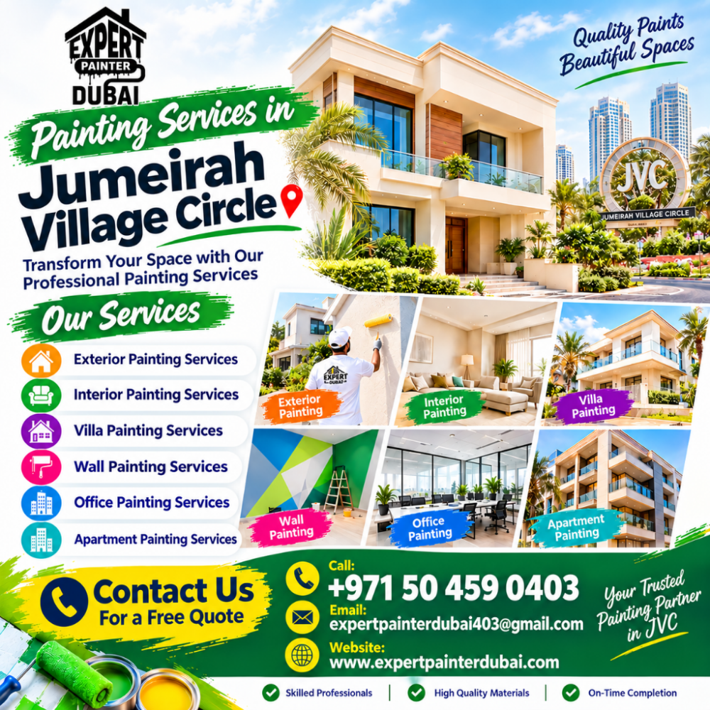 Painting Services in Jumeirah Village Circle